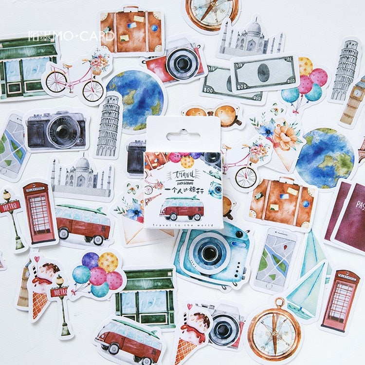 46 Piece Solo Expedition Planner Stickers | The Washi Tape Shop. Beautiful Washi and Decorative Tape For Bullet Journals, Gift Wrapping, Planner Decoration and DIY Projects